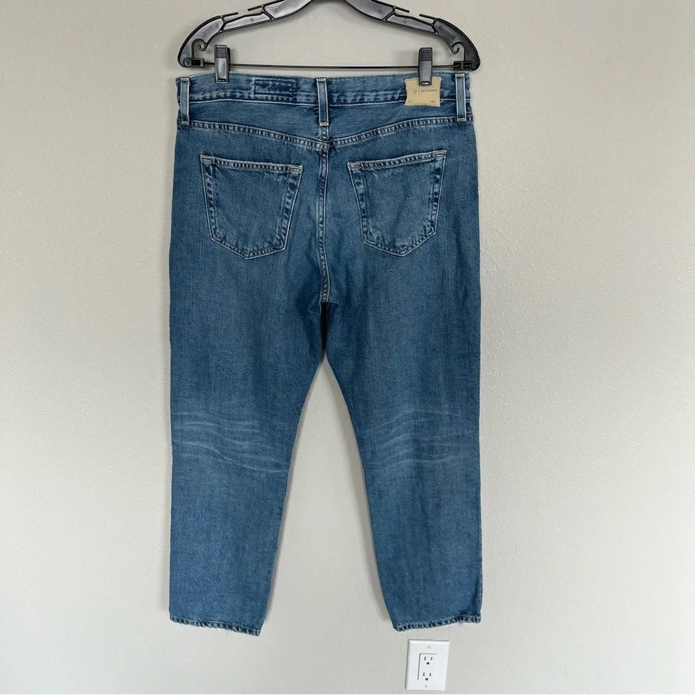 AG Ex-Boyfriend Slouchy Slim Boyfriend Ripped Jeans 17 Years Long Beach Women 30 - Picture 8 of 11